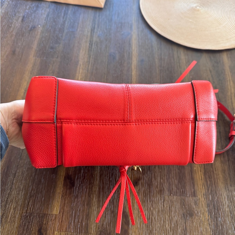 Shiny Red See by Chloe Joan Shoulder bag - Picture 5 of 11
